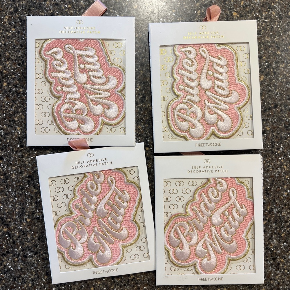 Bridesmaid Decorative Patches